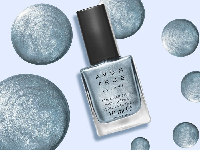 Avon True Nailwear Pro+ Nail Enamel Metallic Effect- 10ml