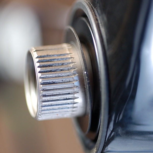 BBRight Adapter with Chainline Spacer on Shimano Crank Spindle - Left Side