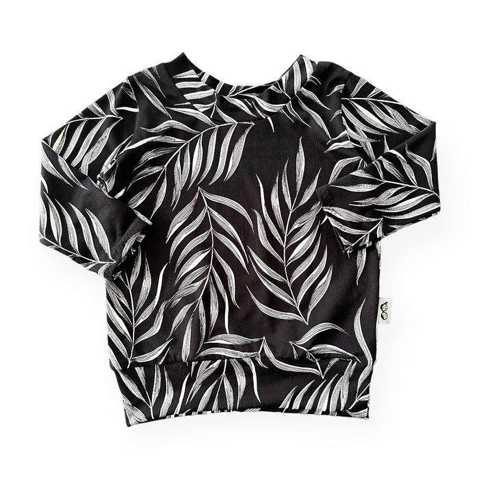 Black Pampas Leaves Lounge Set