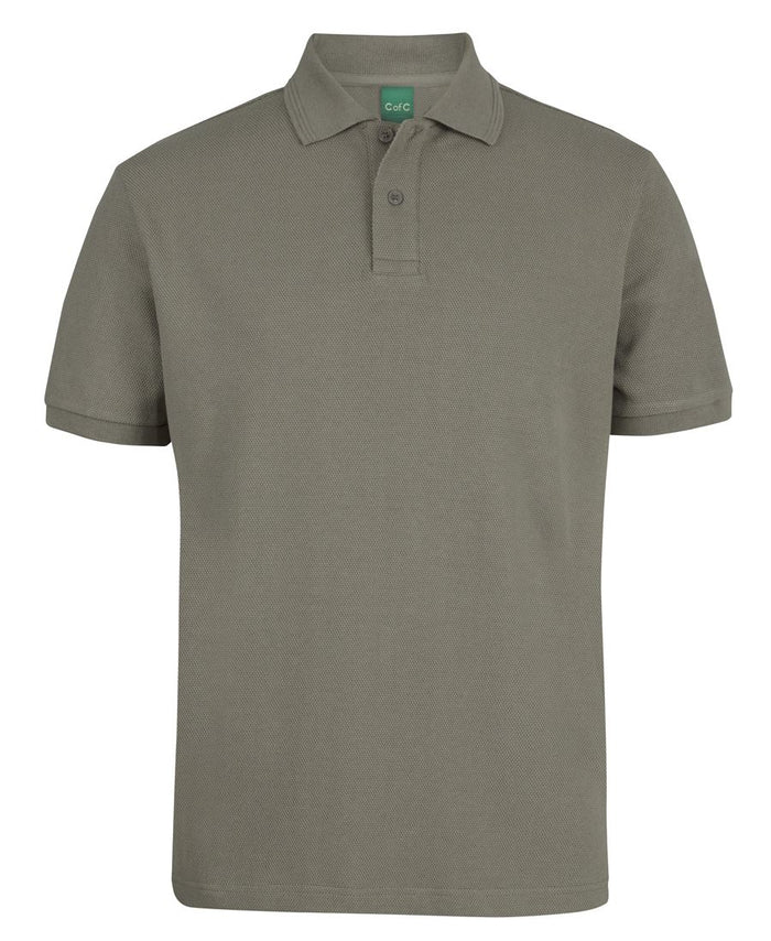 C of C 320g Popcorn Cotton Polo | 2PCS