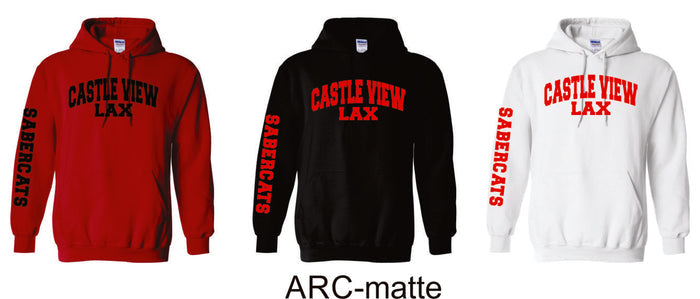 Castle View LAX Basic Hoodie- 4 Designs