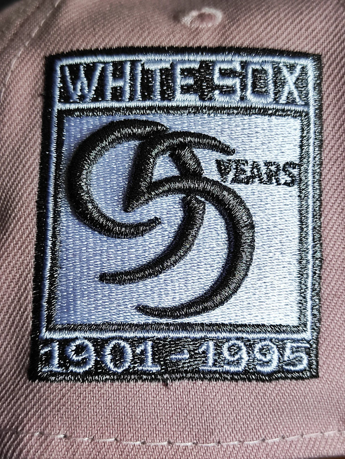 Chicago White Sox 95 Years Side Patch New Era A-Frame 9Forty Snapback