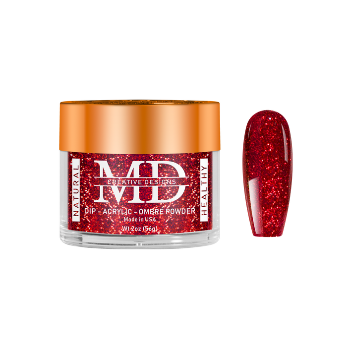 CRYSTAL RED - K119 - 2-in-1 Dip & Acrylic Powder