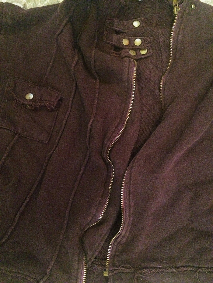 DARK PURPLE BUDDHAFUL JACKET