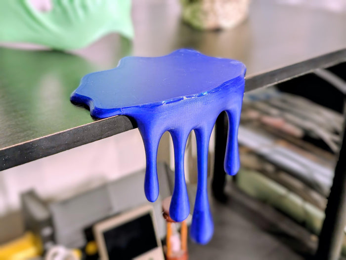 Drippy Shelf Accent - Illusory Desk Sculpture