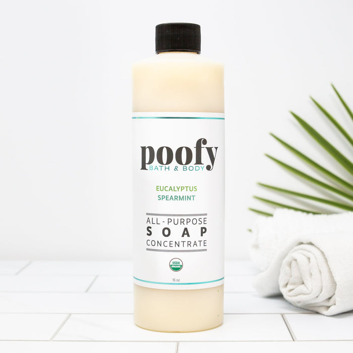 Eucalyptus Spearmint All-Purpose Soap Concentrate Organic