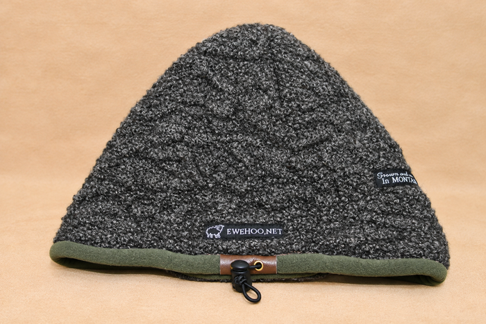 EWEHOO Montana Outback Charcoal with ear flaps