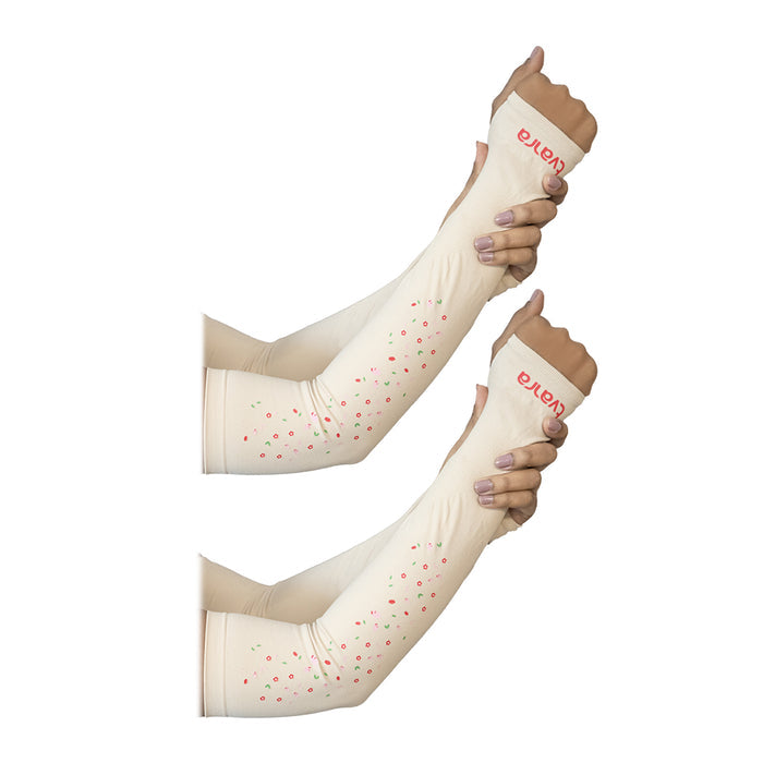 skin color arm sleeves for women pack of 2