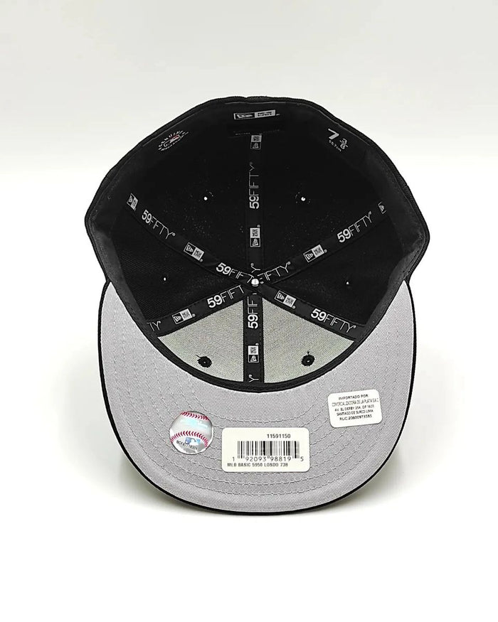 GORRA NEW ERA LOS ANGELES DODGERS 59FIFTY BLACK&BLACK