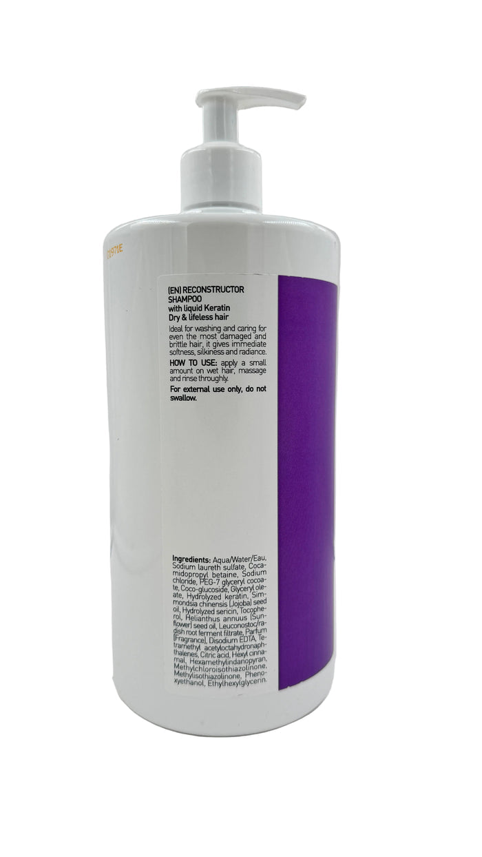 Harbor Keratin Reconstructor Shampoo for Dry & Lifeless Hair 1000 ml