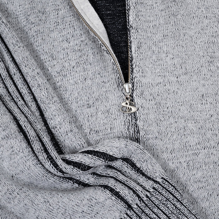 Heathered Phantasy Full-Zip (Stone/Black)