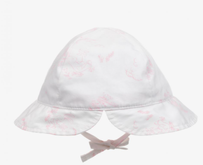 HUGO BOSS baby girl sun hat
