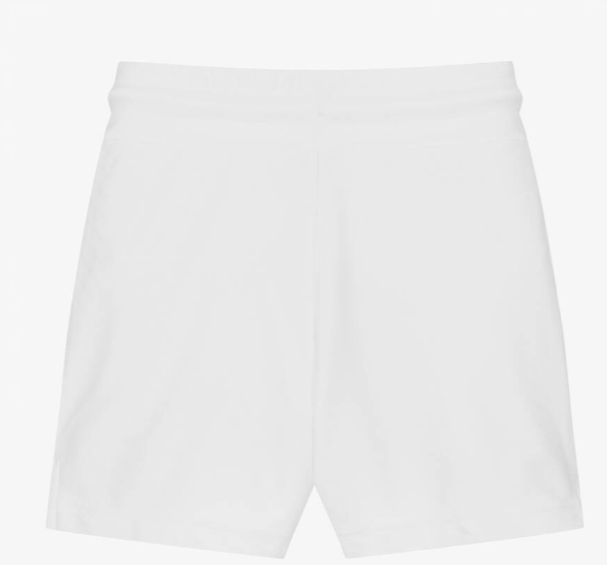 HUGO BOSS Boys White Football Shorts