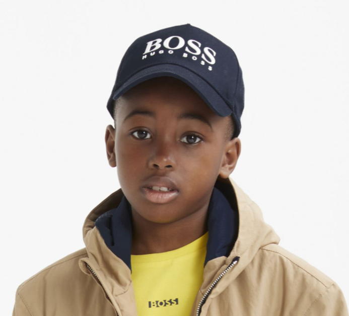 HUGO BOSS cotton logo cap