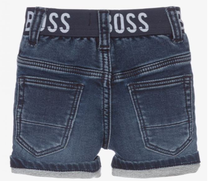 HUGO BOSS denim baby shorts