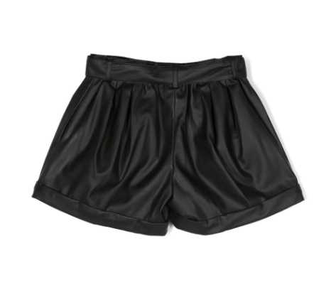 HUGO BOSS embroidered-logo gathered shorts
