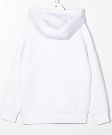 HUGO BOSS graphic-print rib-trimmed hoodie