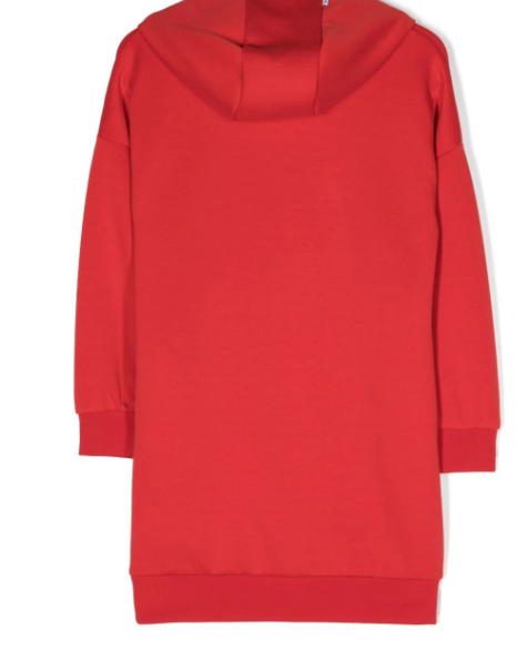 HUGO BOSS logo-print hooded dress
