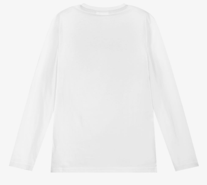 HUGO BOSS white logo tshirt