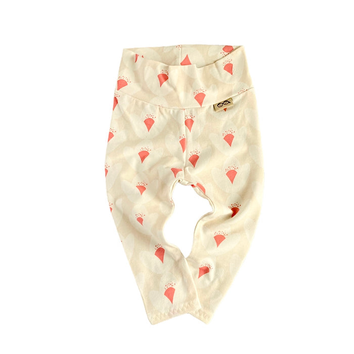 Ivory Tulips Leggings and/or Beanie Knot Hat