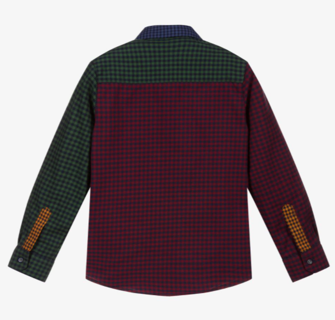 LAPIN HOUSE checked shirt