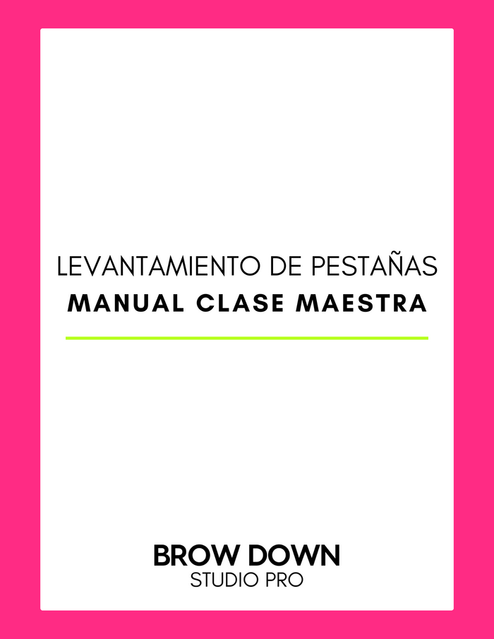 Lash Lift Step-by-Step Digital Manual