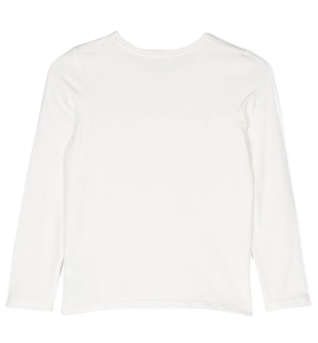 MICHAEL KORS logo-lettering long-sleeved T-shirt