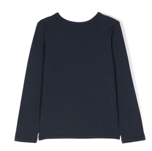 MICHAEL KORS logo-studded long-sleeved jersey T-shirt