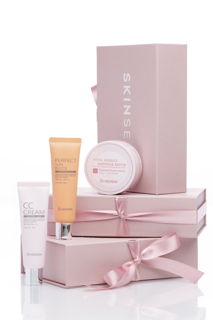 MAKE ME PERFECT - Cc Cream + Patchuri + Crema De Fata Spf 50 - skinseen.ro