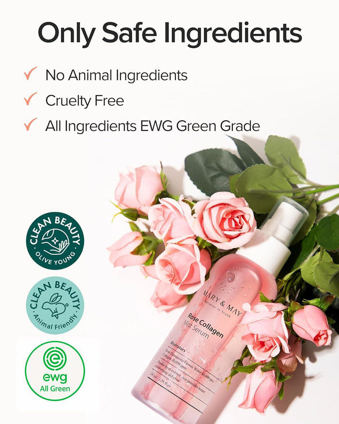 Mary&May Rose Collagen Mist Serum 100 mL