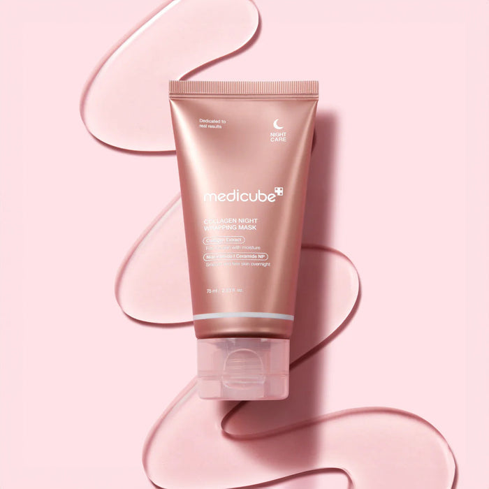 MEDICUBE Collagen Night Wrapping Mask - naktinė veido kaukė