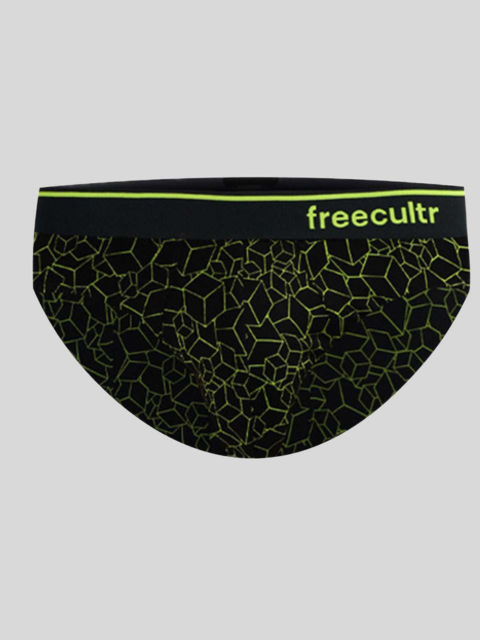 Men's Cotton Printed Briefs (Pack of 6)