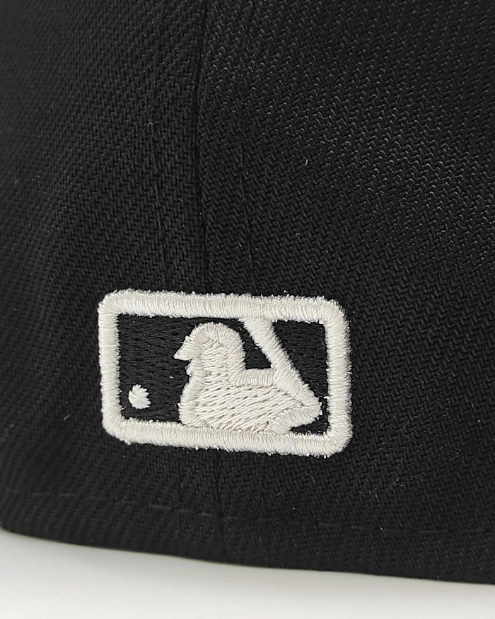 New Era 59FIFTY Los Angeles Dodgers 60th Aniversario parche / Negro - blanco