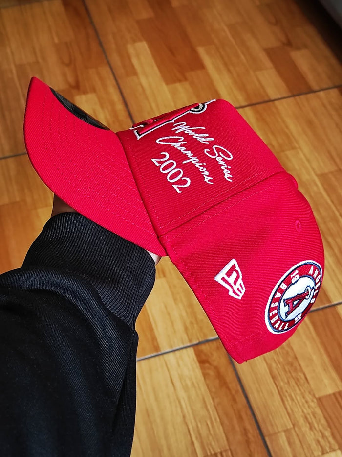 New Era ANAHEIM ANGELS city red 9FORTY A-FRAME Snapback