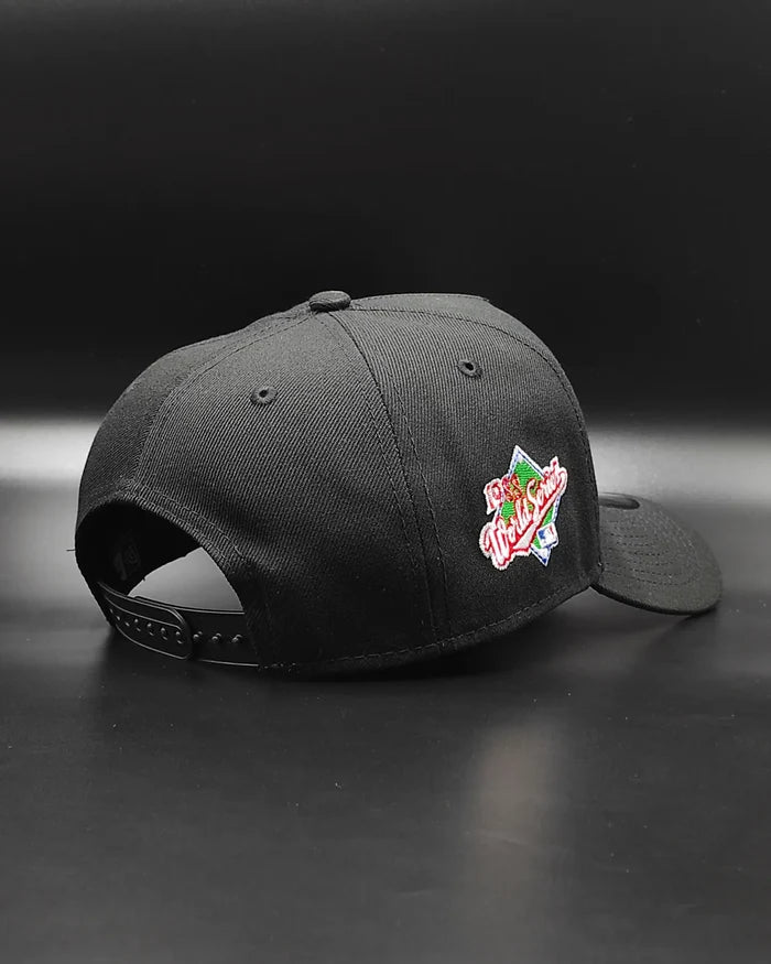 New Era Los Angeles Dodgers world series black red edition a frame snapback hat