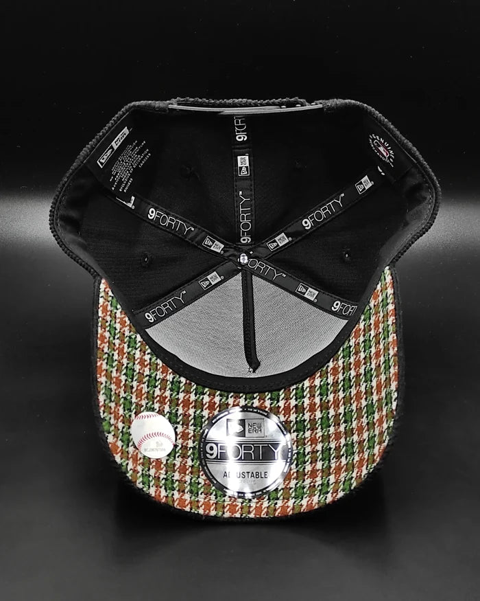 New Era Los Angeles Dodgers"Corduroy Black" 9 Forty A-FRAME snapback