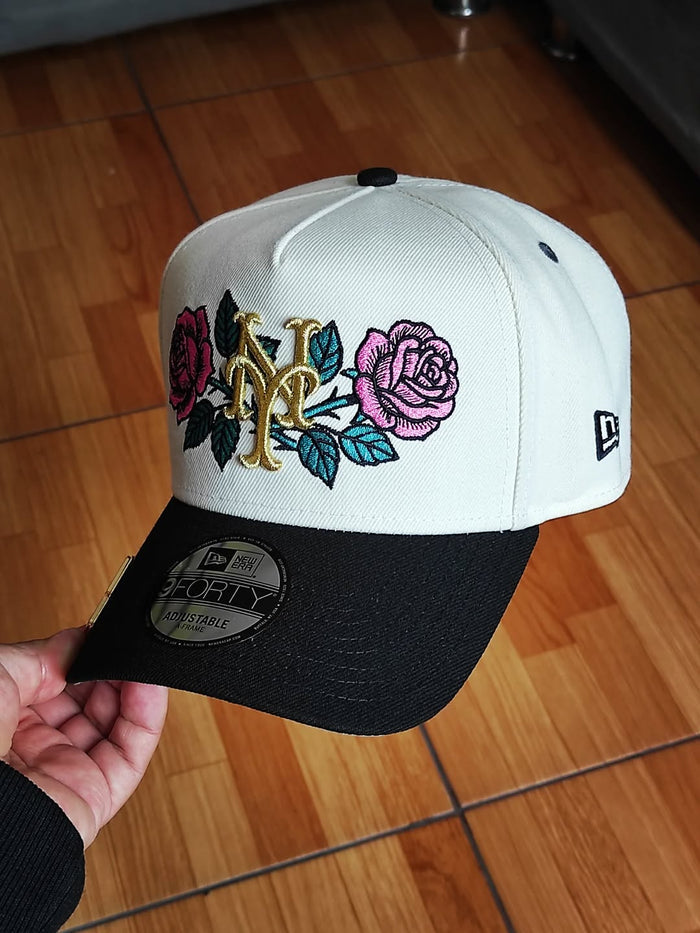 New Era New York Mets World Series 1969 Rose Chrome Edition 9Forty A Frame Snapback