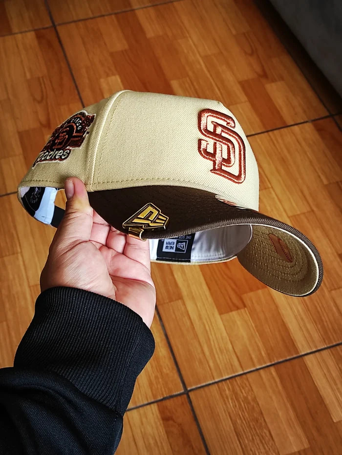 New Era San Diego padres two tiene 9FORTY A-FRAME SNAPBACK