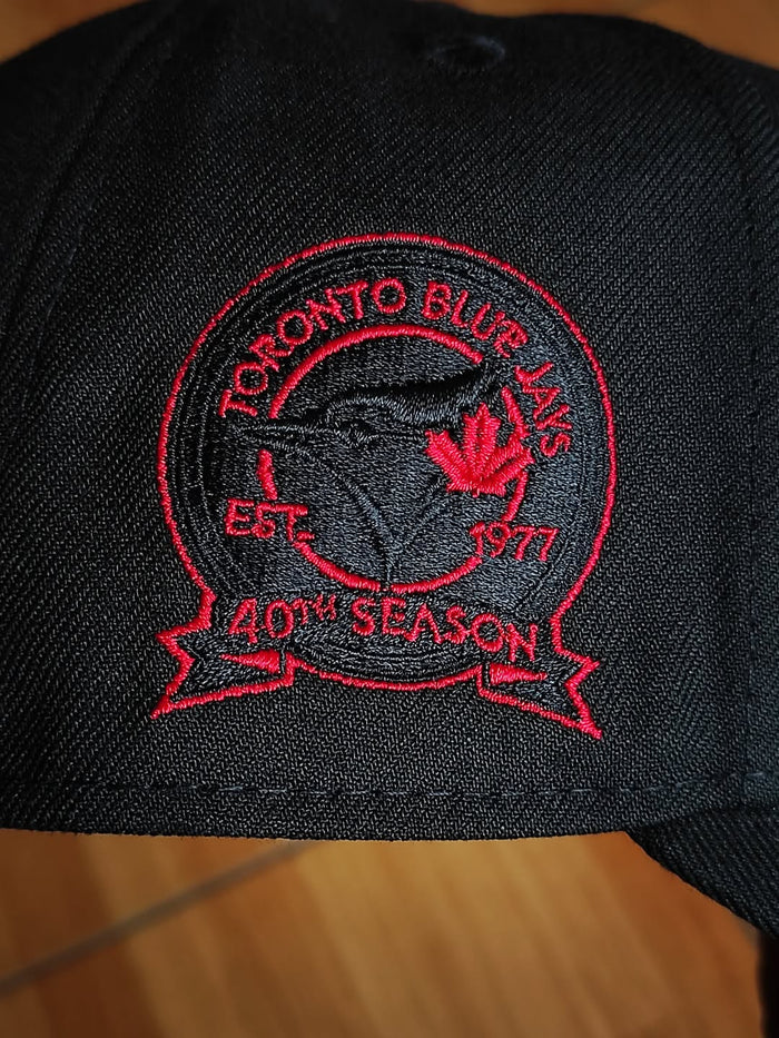 New Era Toronto BLUE Jays black red 9Forty a-frame