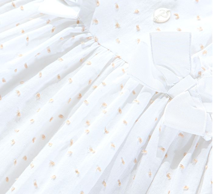 PATACHOU Beige Dotted Dress