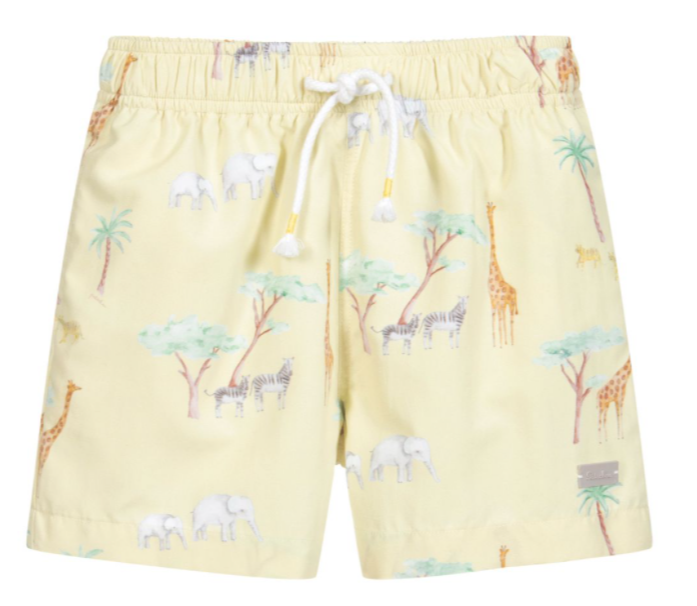 Patachou Boys Casual Giraffe tshirt and swim shorts set
