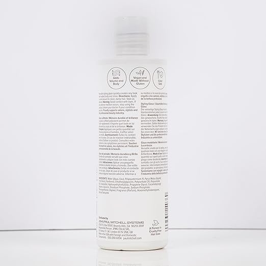 Paul Mitchell Super Sculpt Styling Glaze, Flexible Hold, Lasting Memory + Shine, For All Hair Types