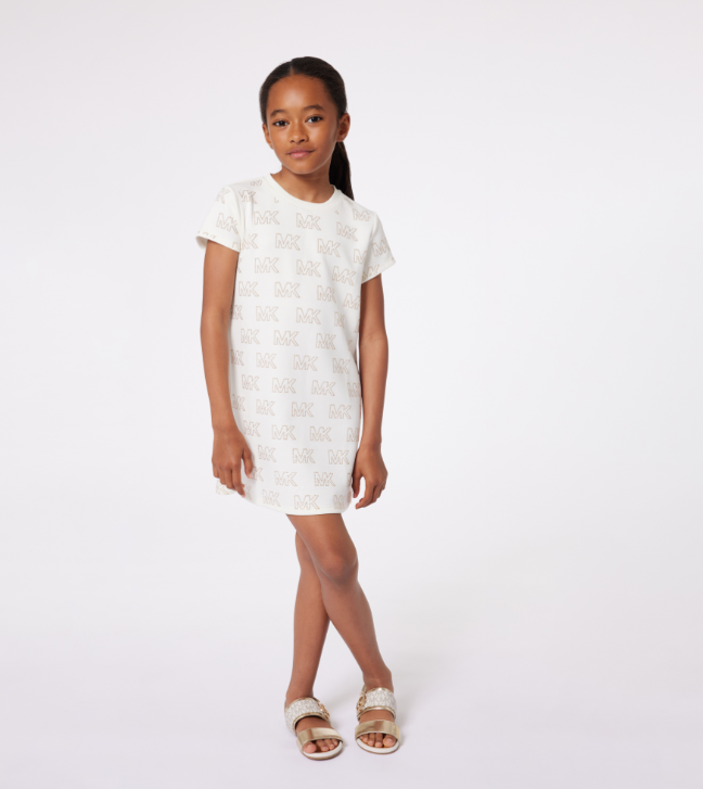 MICHAEL KORS Short-sleeved studded dress