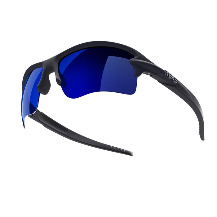Single Vision / Solid Smoke / Solid Blue Mirror
