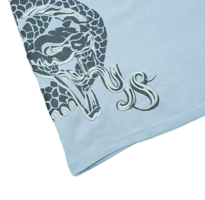 Snake EMB TShirt (Blue)