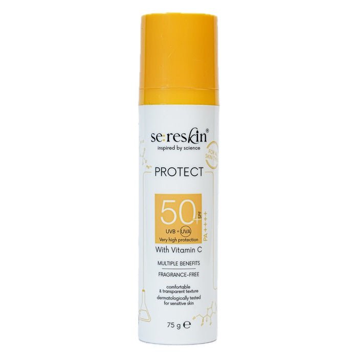 SPF50+ PROTECT - Crema Protect SPF50+ Cu Vitamina C - skinseen.ro