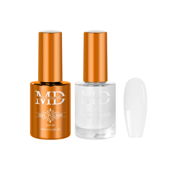 SUPER WHITE - K001 - Gel + Lacquer Duo