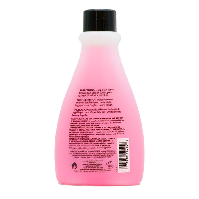Supernail Non Acetone Nail Polish Remover 4oz/ 118ml