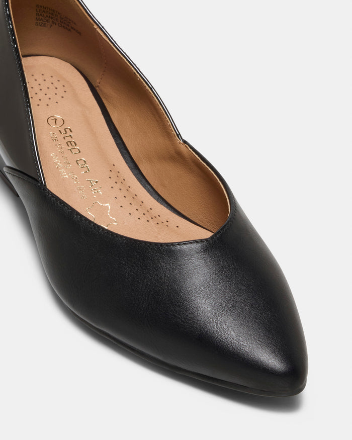 Trace W Black/Black Patent
