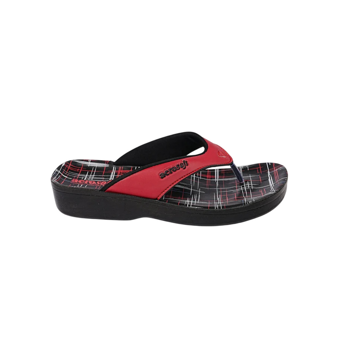 WOMEN SLIPPER LA-0891 RED